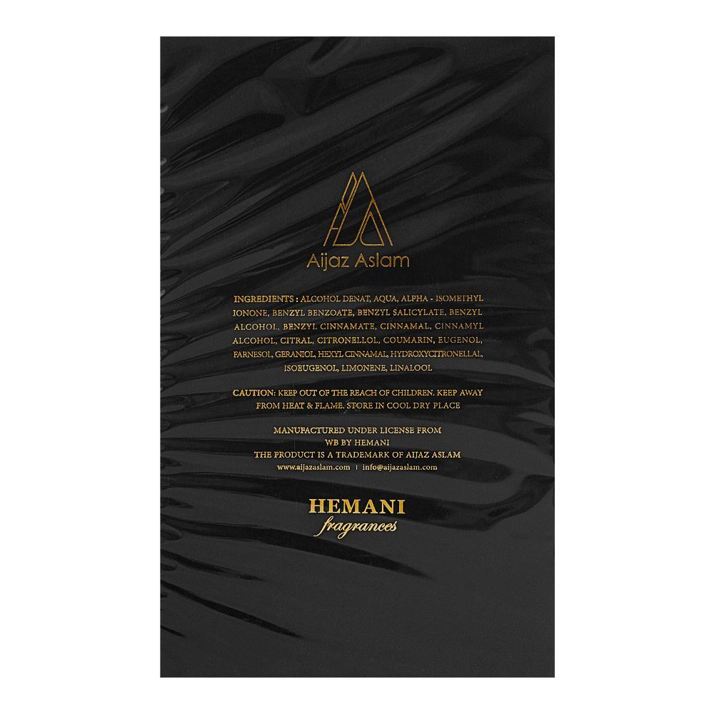 Hemani Aijaz Aslam Ride Pour Homme Eau De Parfum, 100ml | United States | Fragrance For Men
