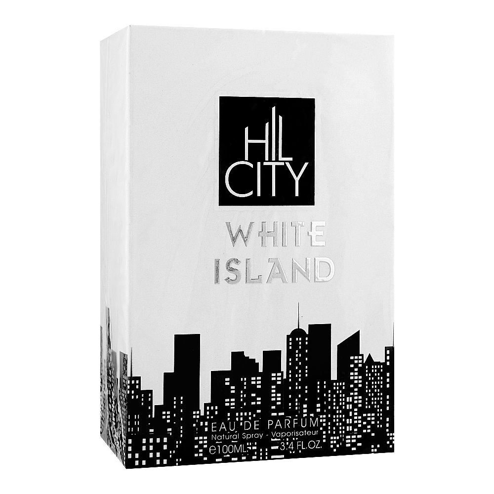 Hil City White Island Eau De Parfum | United Arab Emirates | perfume  For Men.