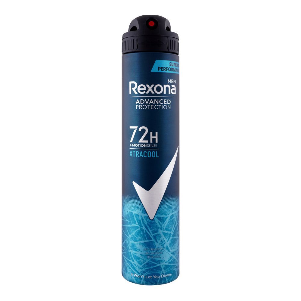 Rexona Men Advanced Protection 72 Hours+ Motion Sense Xtra Cool Anti Transparent Body Spray| Deodorant | For Men
