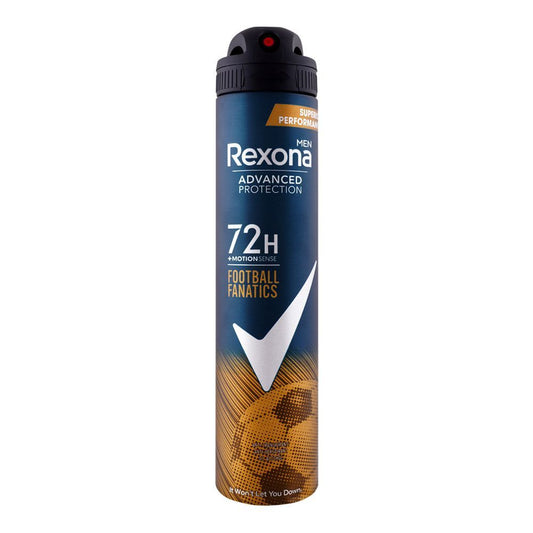 Rexona Men Advanced Protection 72 Hours+ Motion Sense Football Fanatics Body Spray|  France| DEDORANTS FOR MEN