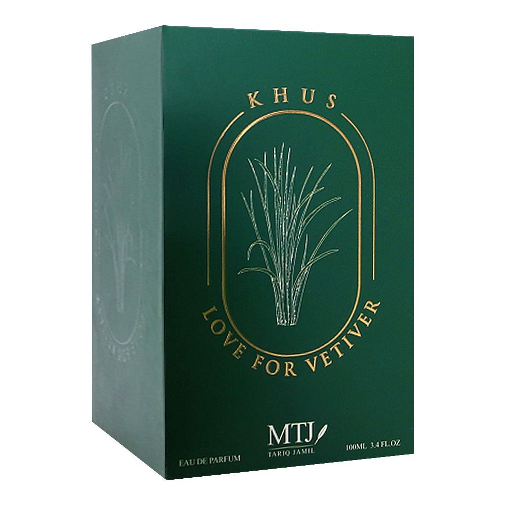 MTJ Tariq Jamil Khus Love For Vetiver Eau De Parfum| United Arab Emirates| perfume  for Women