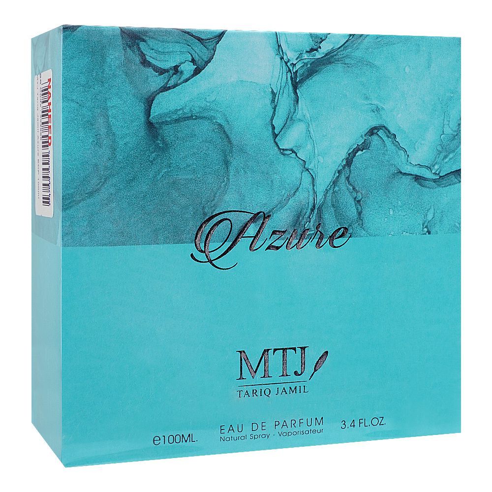MTJ Tariq Jamil Azure Eau De Parfum, For Women| United Arab Emirates| Dedorant for  Women