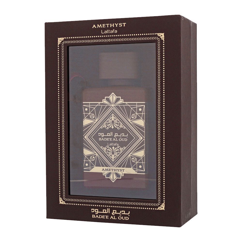 Lattafa Badee Al Oud Amethyst Eau De Parfum, 100ml | United Arab Emirates | Fragrance For Men & Women
