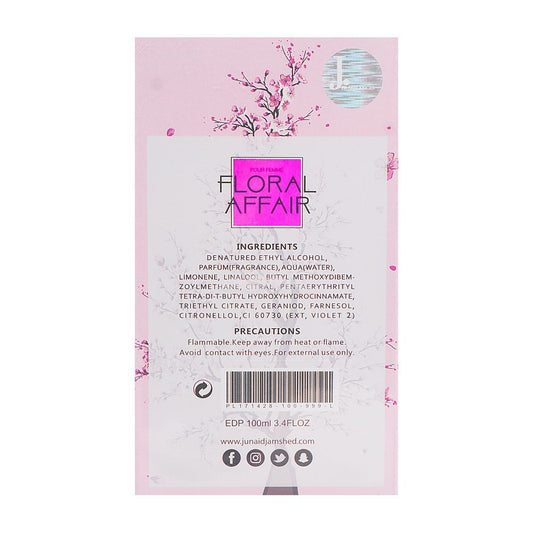 Junaid Jamshed J. Floral Affair Pour Femme Eau De Parfum, 100ml | Junaid Jamshed | Fragrance For Women