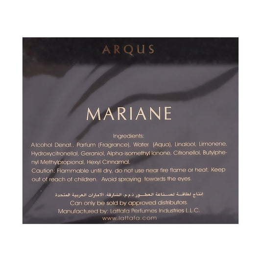 Arqus Mariane Intense Eau De Parfum, 100ml | United Arab Emirates | Fragrance For Men