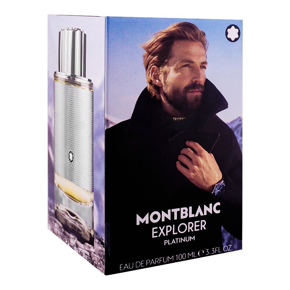 Mont Blanc Explorer Platinum Eau De Parfum, 100ml | France | Fragrance For Men & Women