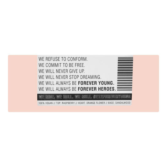 Carolina Herrera 212 Men Heroes Forever Young For Her Eau De Parfum, 80ml | Spain | Fragrance For Women
