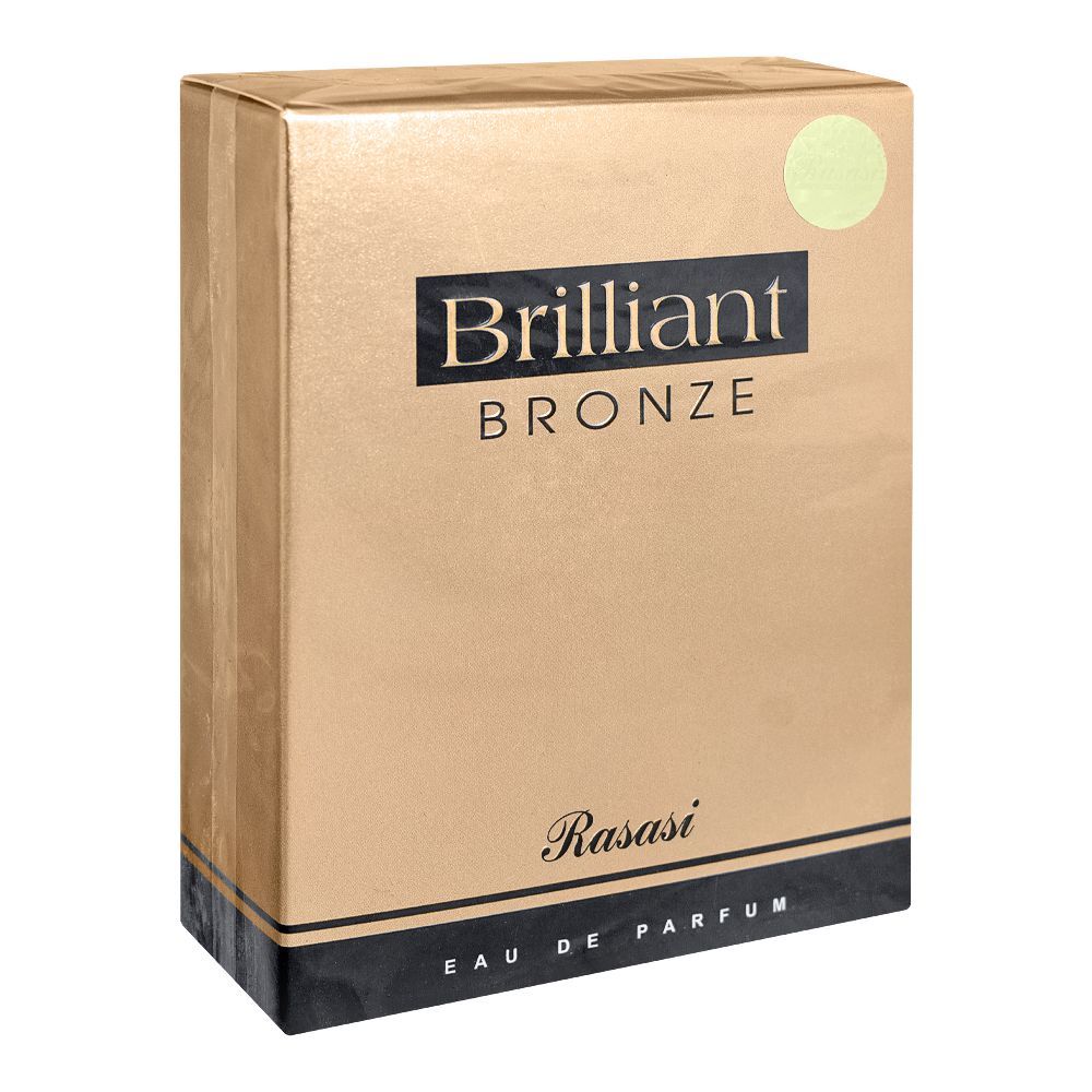 Rasasi Brilliant Bronze Eau De Parfum, 100ml | United Arab Emirates | For Men & Women