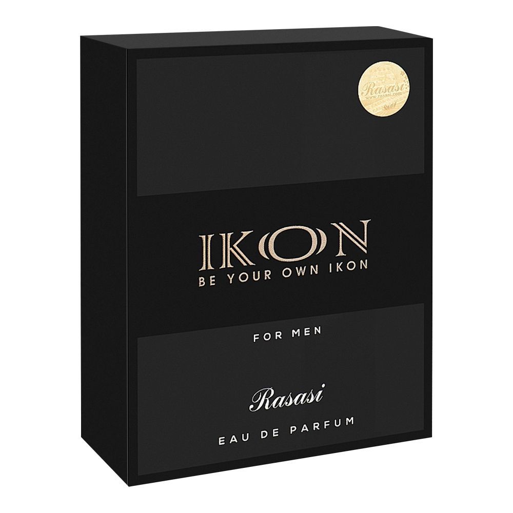 Rasasi Ikon Be Your Ikon Eau De Parfum, 100ml | United Arab Emirates | Fragrance For Men