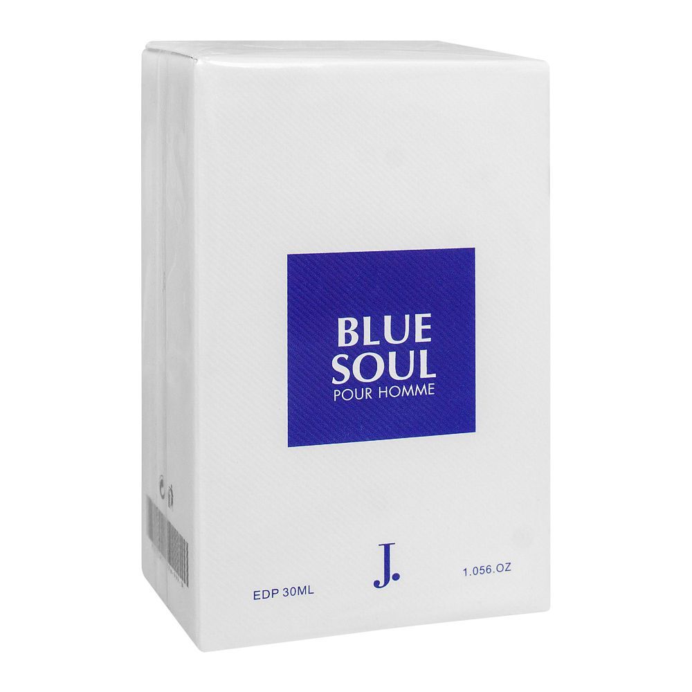 Junaid Jamshed J. Blue Soul Pour Homme Eau De Parfum, 30ml | Nationwide | Fragrance For Men