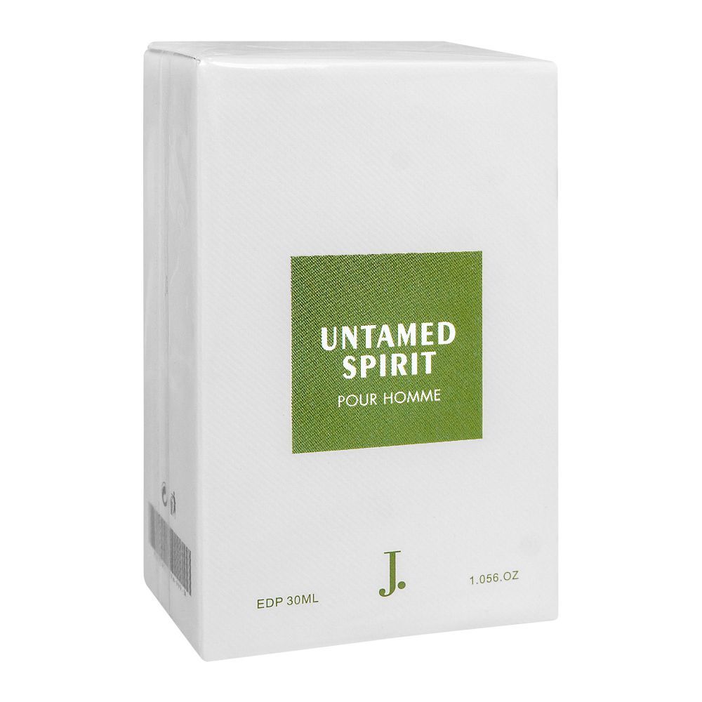 Junaid Jamshed J. Untamed Spirit Pour Homme Eau De Parfum, 30ml | Nationwide | Fragrance For Men