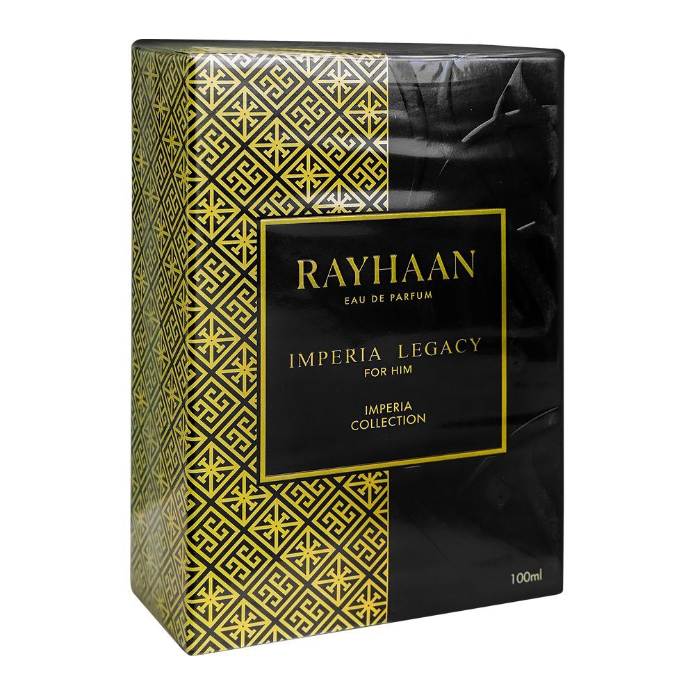 Rayhaan Imperia Legacy Eau De Parfum, 100ml | United Arab Emirates | Fragrance For Men