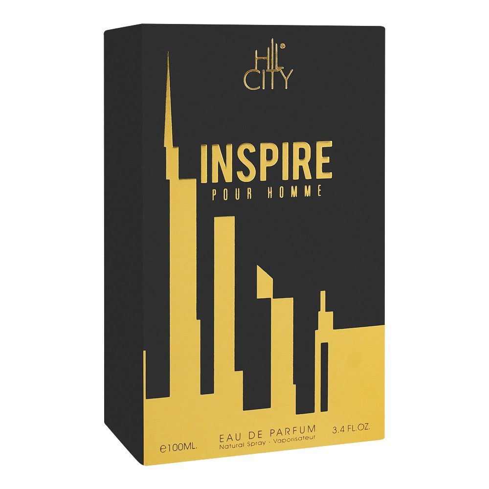 Hill City Inspire Pour Homme Eau De Parfum, 100ml | United Arab Emirates | Fragrance For Men