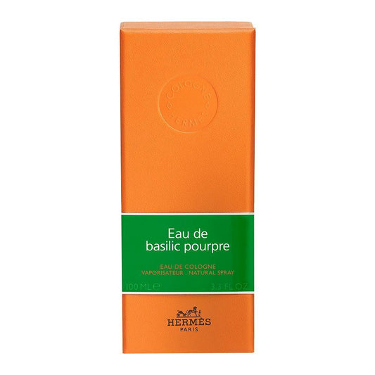 Hermes Basilic Pourpre Eau De Cologne, 100ml | France | For Men & Women