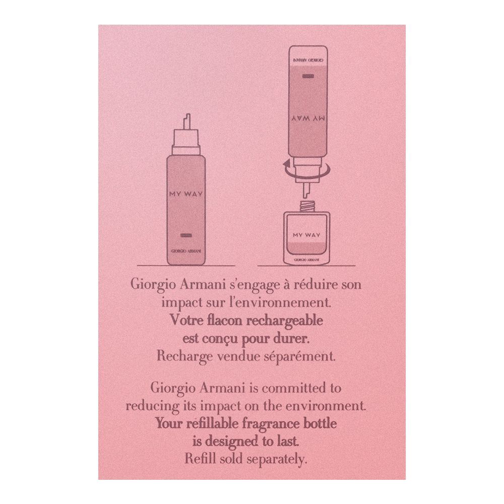 Giorgio Armani My Way Parfum, 90ml | France | Fragrance For Women