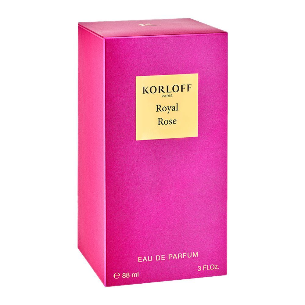 Korloff Royal Rose Eau De Parfum, 88ml |  France | Perfume For Women