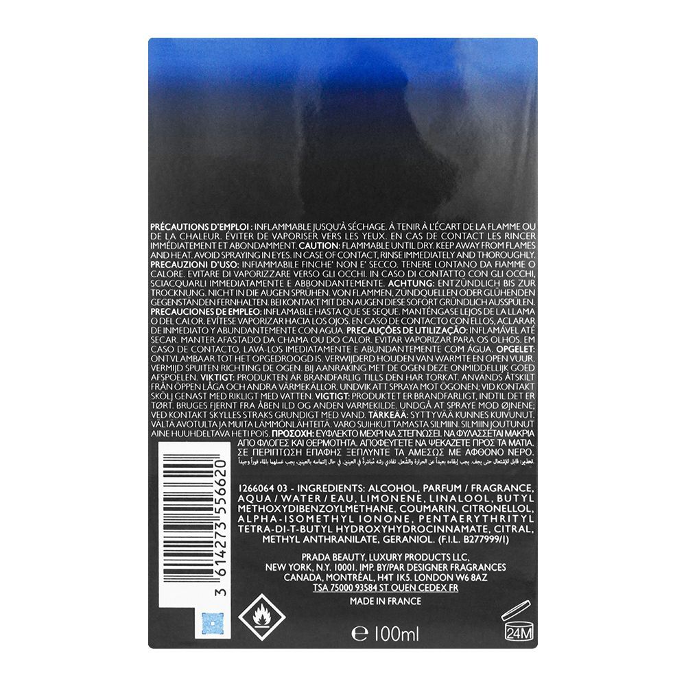 Prada Luna Rossa Ocean Pour Homme Eau De Toilette, 100ml | France | Fragrance For Men