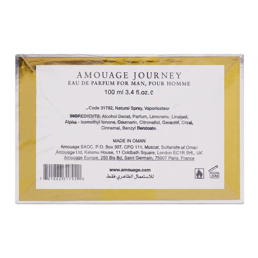 Amouage Journey, Eau De Parfum, 100ml | Oman | Fragrance For Men