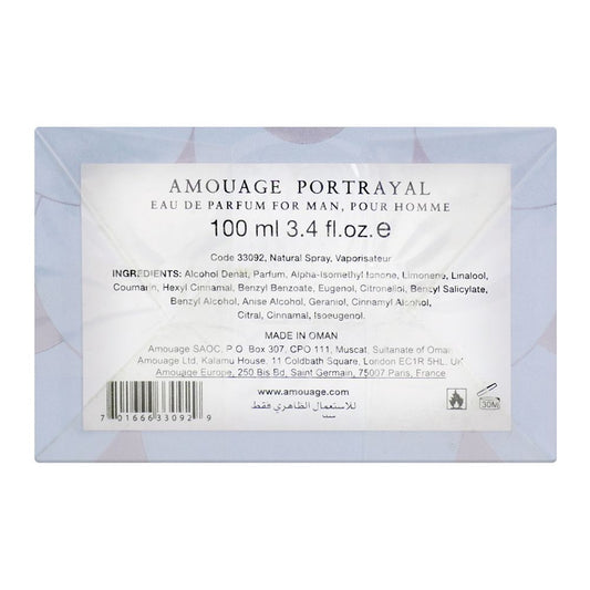 Amouage Portrayal, Eau De Parfum, 100ml | Oman | Fragrance For Men