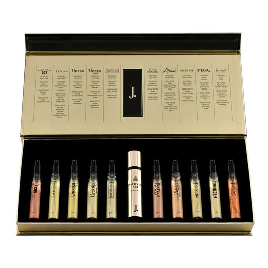 Junaid Jamshed Discovery Set For Women, Each 10ml, 10-Pack | J. Fragrances | For Women