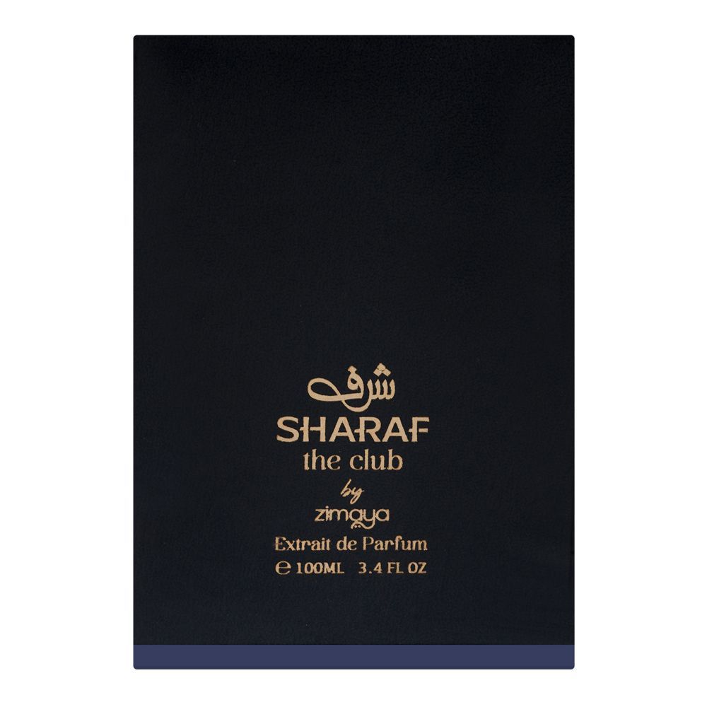 Zimaya Sharaf The Club, Eau de Parfum, 100ml | United States | Fragrance For Men