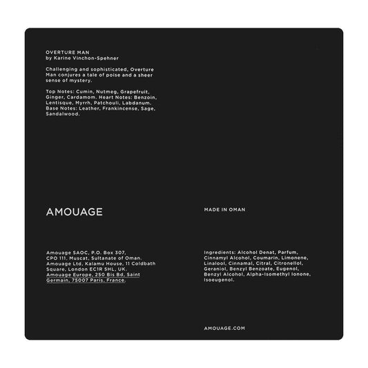 Amouage Overture, Eau de Parfum, 100ml | Oman | Fragrance For Men