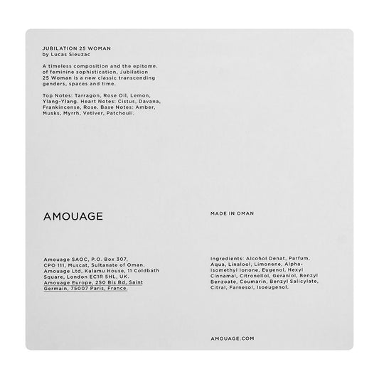 Amouage Jubilation 25, Eau de Parfum, 100ml | Oman | Fragrance For Women