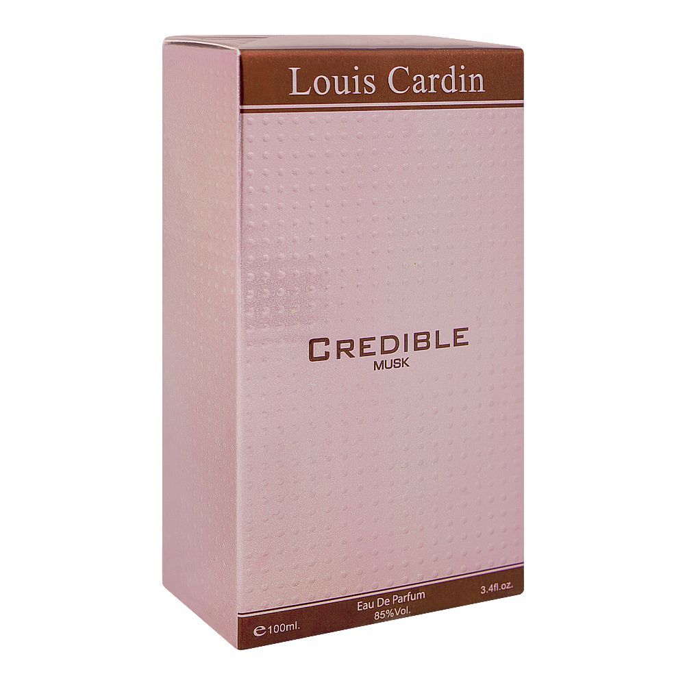 Louis Cardin Credible Musk, Eau De Parfum, 85ml | United Arab Emirates | Fragrance For Men
