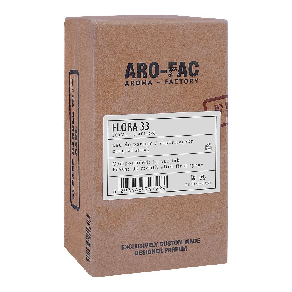 Aro-Fac Flora 33, Eau de Parfum, 100ml | United Arab Emirates | Fragrance For Men & Women