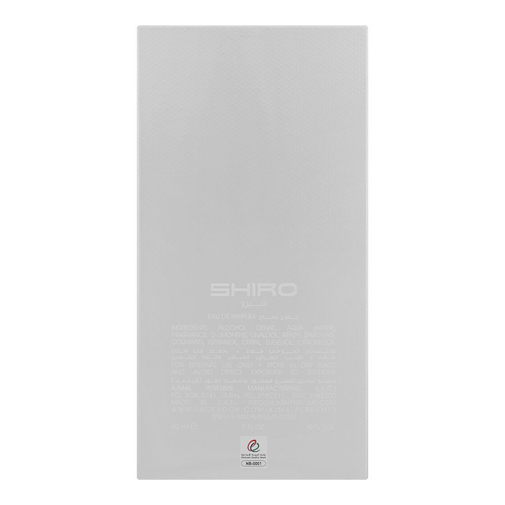 Ajmal Shiro, Eau de Parfum, 90ml | United Arab Emirates | For Men