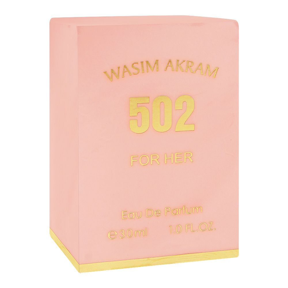 Junaid Jamshed J. Wasim Akram 502, Eau de Parfum, 30ml | Nationwide | Fragrance For Women