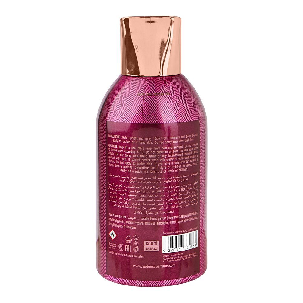 Rue Broca Theoreme Perfumed Body Spray, 250ml | United Arab Emirates | Fragrance For Women