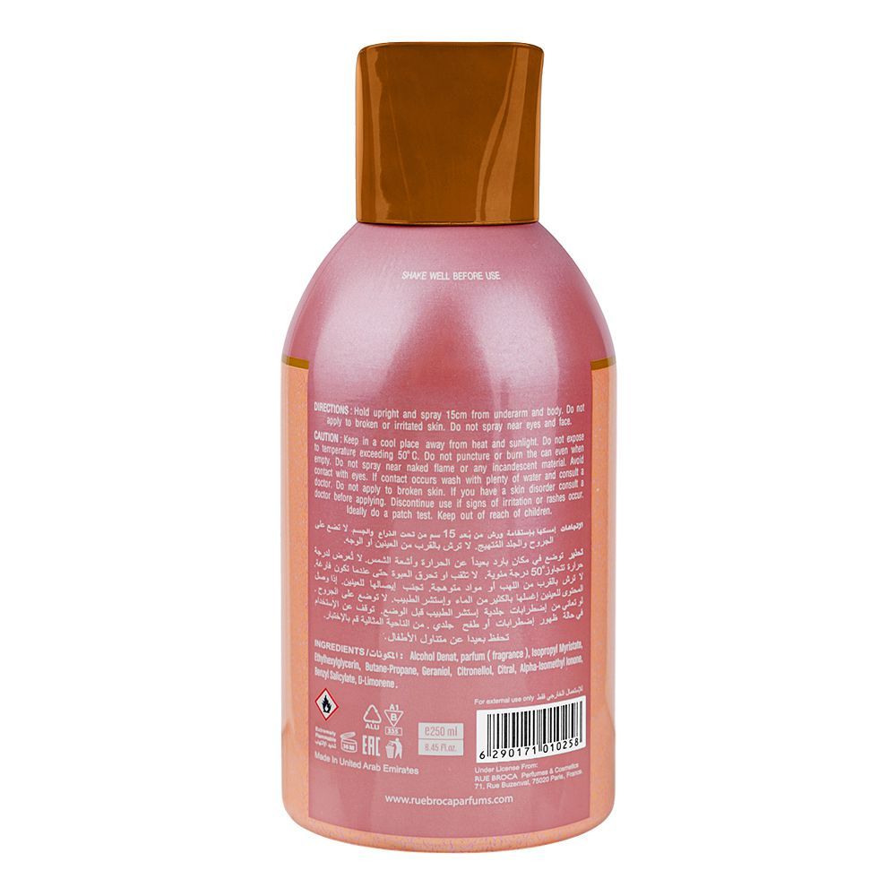 Rue Broca Pride Perfumed Body Spray, 250ml | United Arab Emirates | Fragrance For Women