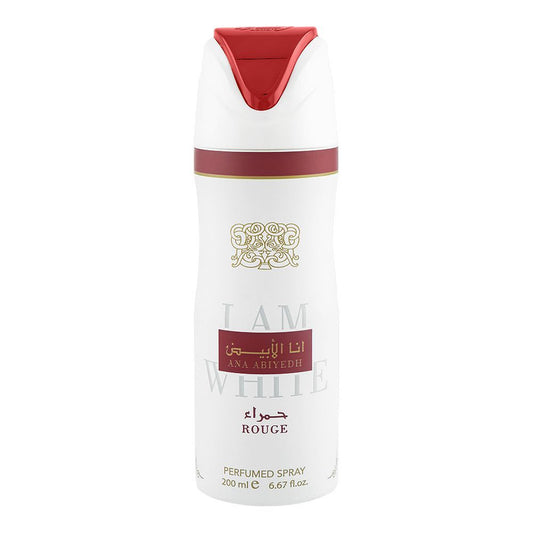 Lattafa I Am White Ana Abiyedh Rouge Body Spray For Men & Women, 200ml | United Arab Emirates | Fragrance For Men & Women