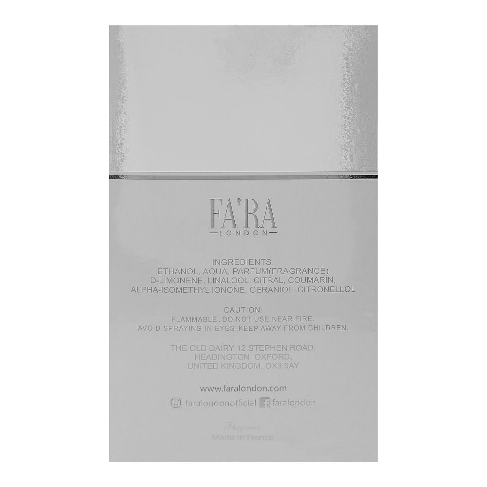 Fa'ra Jour, Eau de Parfum, 100ml | France | Fragrance For Men