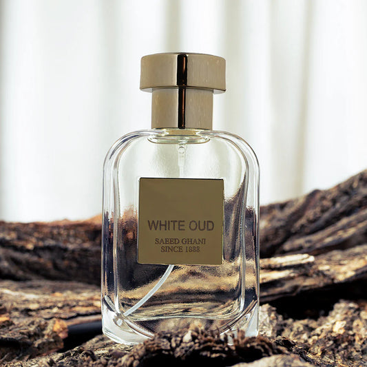 Saeed Ghani White Oud Perfume, Eau de Parfum, 50ml | Nationwide | Fragrance For Men