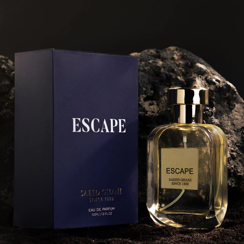 Saeed Ghani Escape Perfume, Eau de Parfum, 50ml | Nationwide | Fragrance For Men