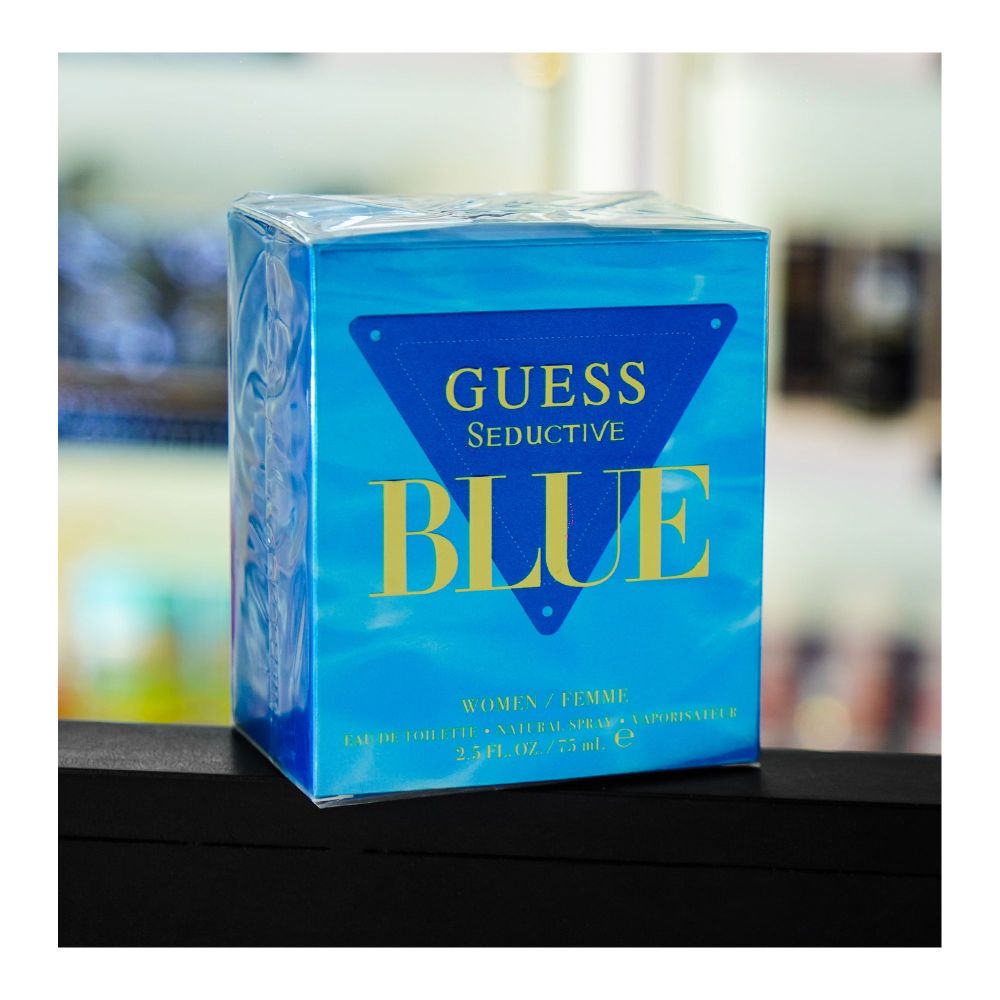 Guess Seductive Blue Perfume, Eau de Toilette, For Women, 75ml | United States | Fragrance For Women