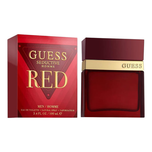 Guess Seductive Homme Red Perfume, Eau de Toilette, 100ml | United States | Fragrance For Men