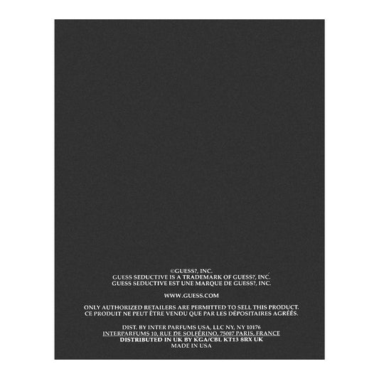 Guess Seductive Noir Perfume, Eau de Toilette, 100ml | United States | Fragrance For Men