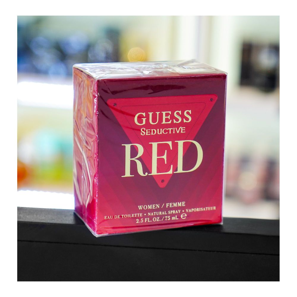 Guess Seductive Red Perfume, Eau de Toilette, 75ml | United States | Fragrance For Women