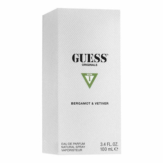 Guess Originals Type 1 Bergamot & Vetiver Perfume, Eau de Parfum, For Men & Women, 100ml | United States | Fragrance For Women