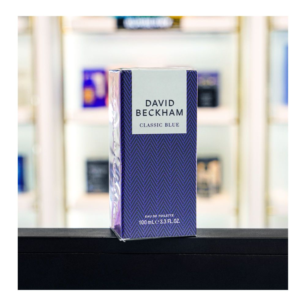 David Beckham Classic Blue Perfume, Eau de Toilette, 100ml | Spain | Fragrance For Men