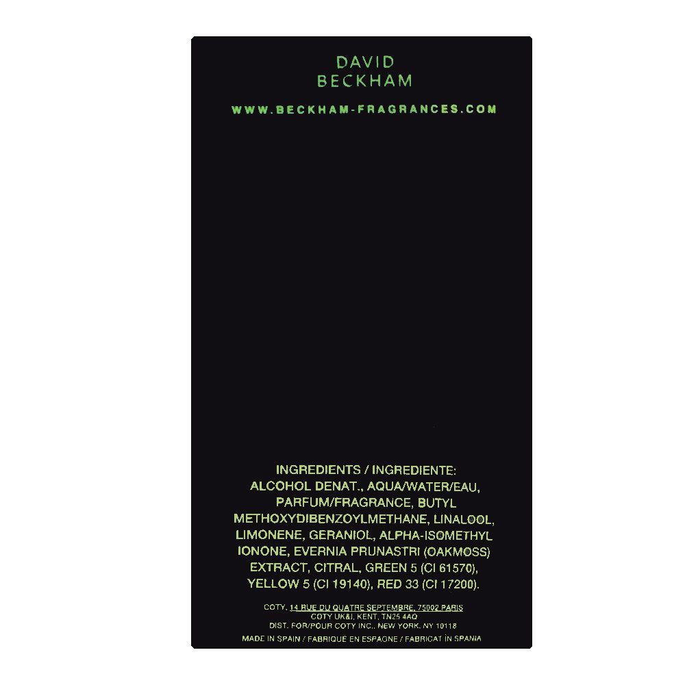 David Beckham True Instinct Long Lasting Perfume, Eau de Parfum, 75ml | Spain | Fragrance For Men