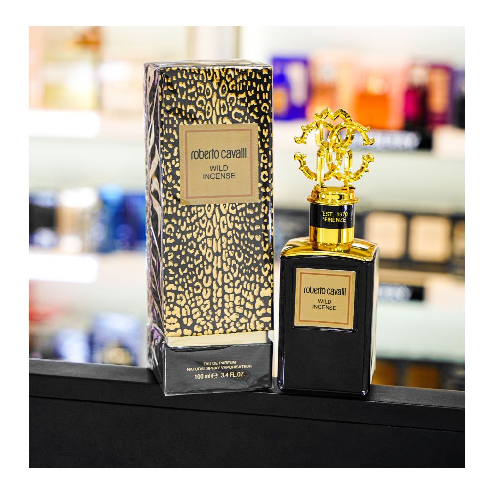 Roberto Cavalli Wild Incense Perfume, Eau de Parfum, 100ml | Italy | Fragrance For Men & Women