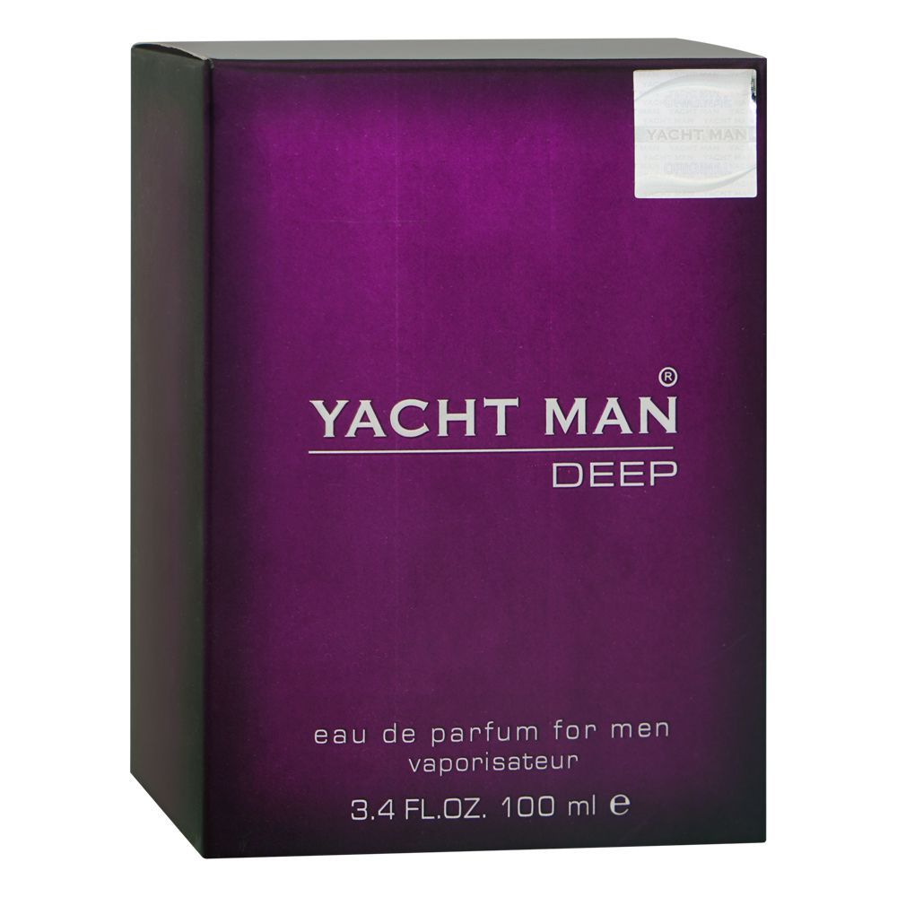 Yacht Man Deep Perfume, Eau de Parfum, 100ml | France | Fragrance For Men