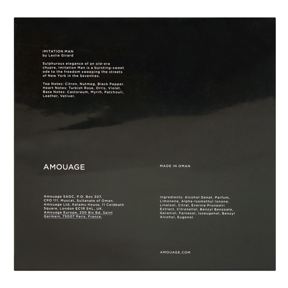 Amouage Imitation Man Perfume, Eau de Parfum, 100ml | Oman | Fragrance For Men