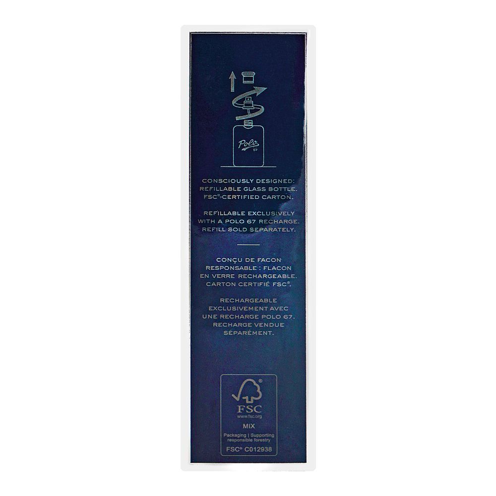 Ralph Lauren Polo EST 67 Perfume, Eau de Toilette, 125ml | France | Fragrance For Men