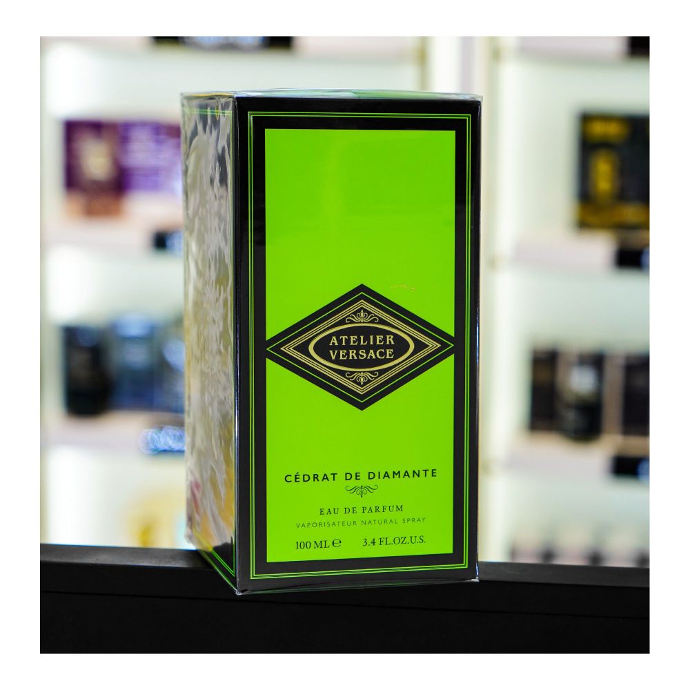 Versace Atelier Cedrat De Diamante Perfume, Eau de Parfum, 100ml | Italy | Fragrance For Men & Women