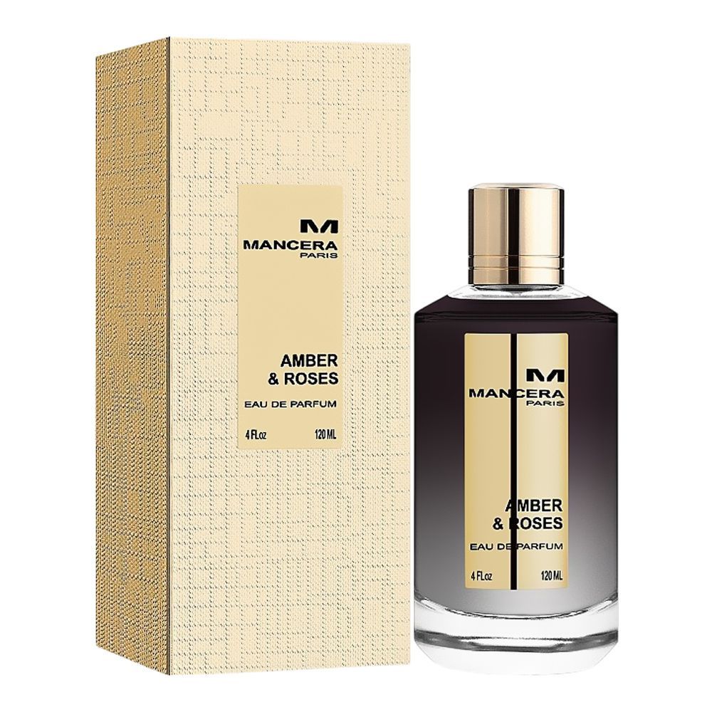 Mancera Amber & Roses, Eau De Parfum, 100ml | France | Fragrance For Men & Women